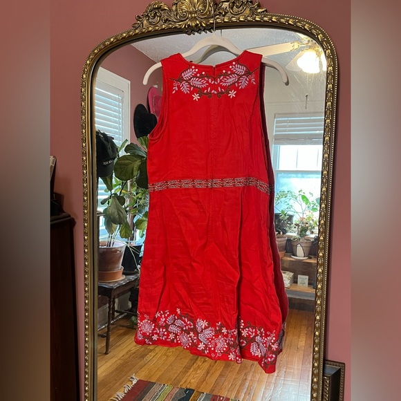 Anthropologie Aiko Embroidered Shift Dress - Picture 5 of 6